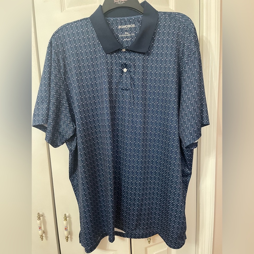 Bonobos Golf Mens Size XXL Standard Fit Polo Shirt